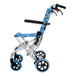 Silla de Ruedas de Transporte y Viaje Compacta