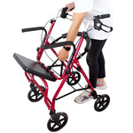 Andador y Silla de ruedas 2 en 1