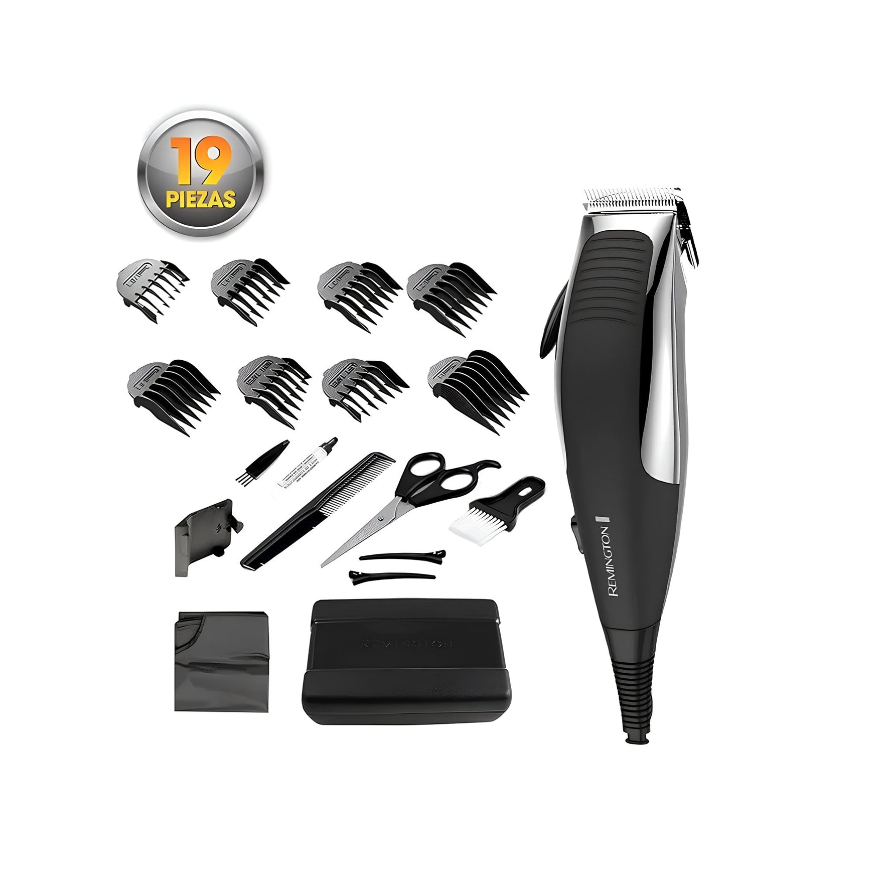 Cortadora de cabello de 19 piezas
