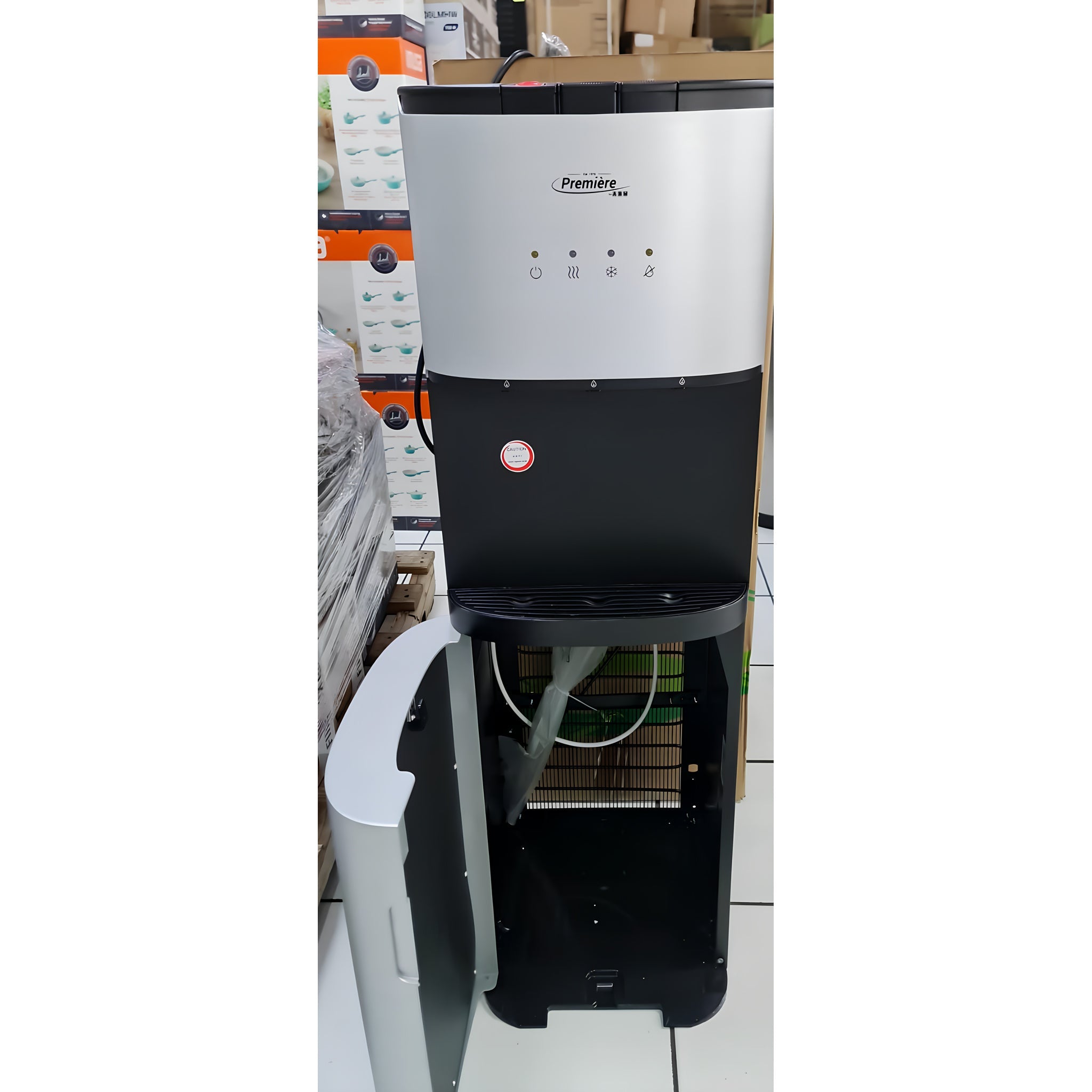Dispensador de Agua con Garrafón Oculto