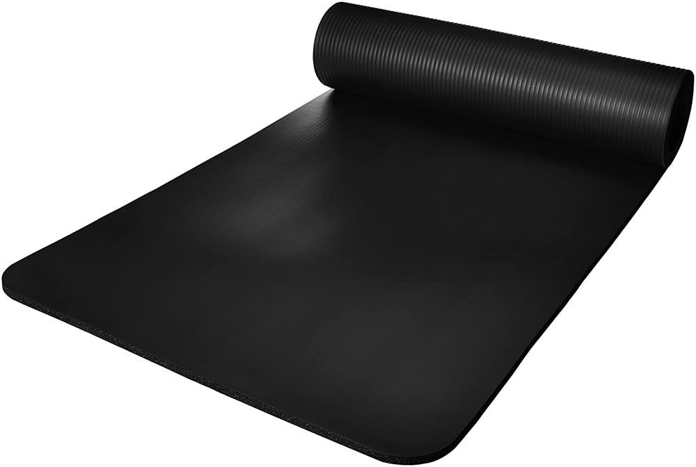 Alfombra para yoga color negro