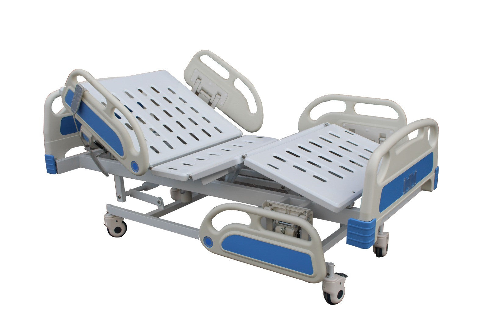 Cama hospitalaria electrica 3 movimientos con barandilla ABM MARCA ABM MEDICAL CARE