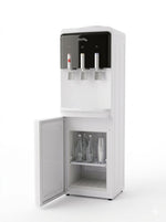 Dispensador de Agua de 3 Temperaturas y refrigerador abajo