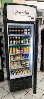 Enfriador exhibidor vertical de 8.4 pies cubicos