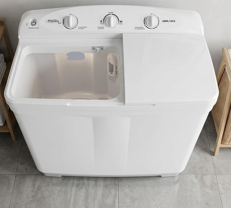 Lavadora Semi-Automática Doble Tina (33 Libras)