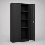 Armario de metal doble puerta