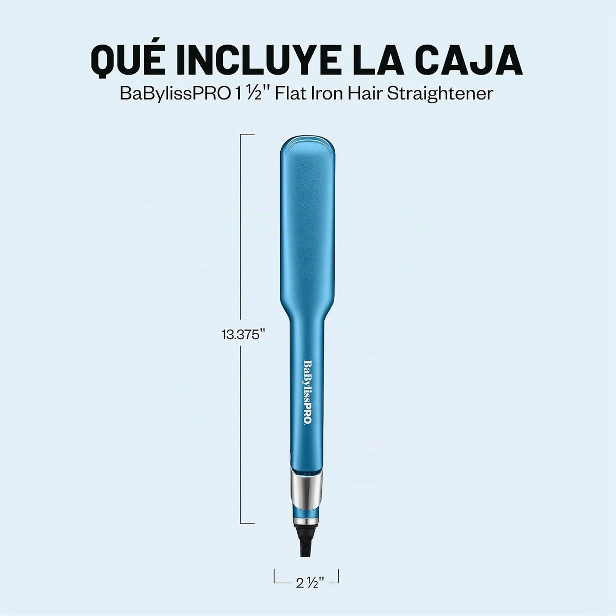 Plancha Alisadora de Cabello Profesional Nano Titanium