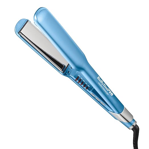 Plancha Alisadora de Cabello Profesional Nano Titanium