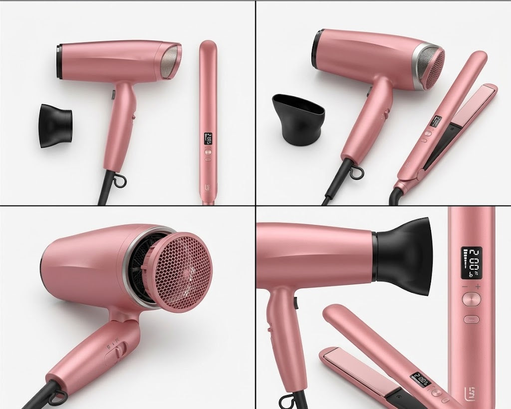 Combo Pink Radiance Boost de Conair de edición especial