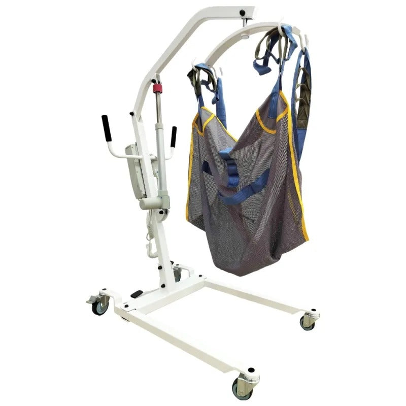 Grua o elevador ajustable de altura para pacientes