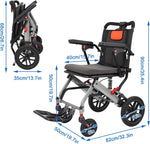 Silla de ruedas de transporte