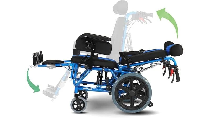 Silla de ruedas para cuadrapléjicos