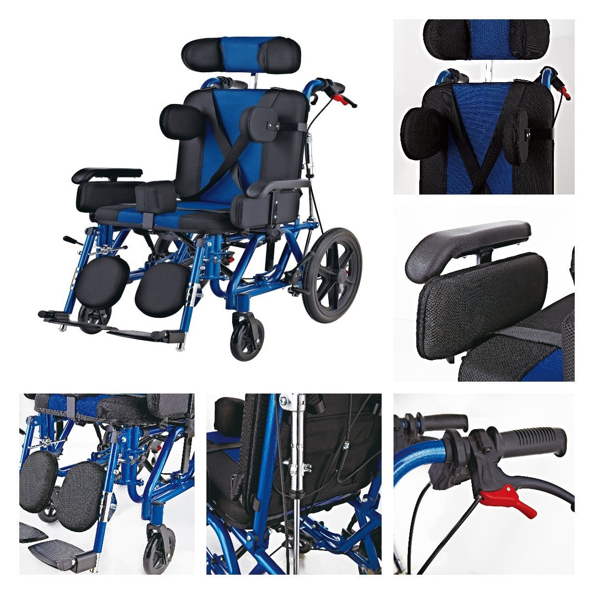 Silla de ruedas para cuadrapléjicos