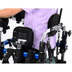 Andador plegable de aluminio para niños con parálisis cerebral