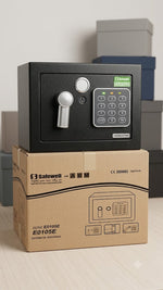 Caja de seguridad con sistema digital y con llave