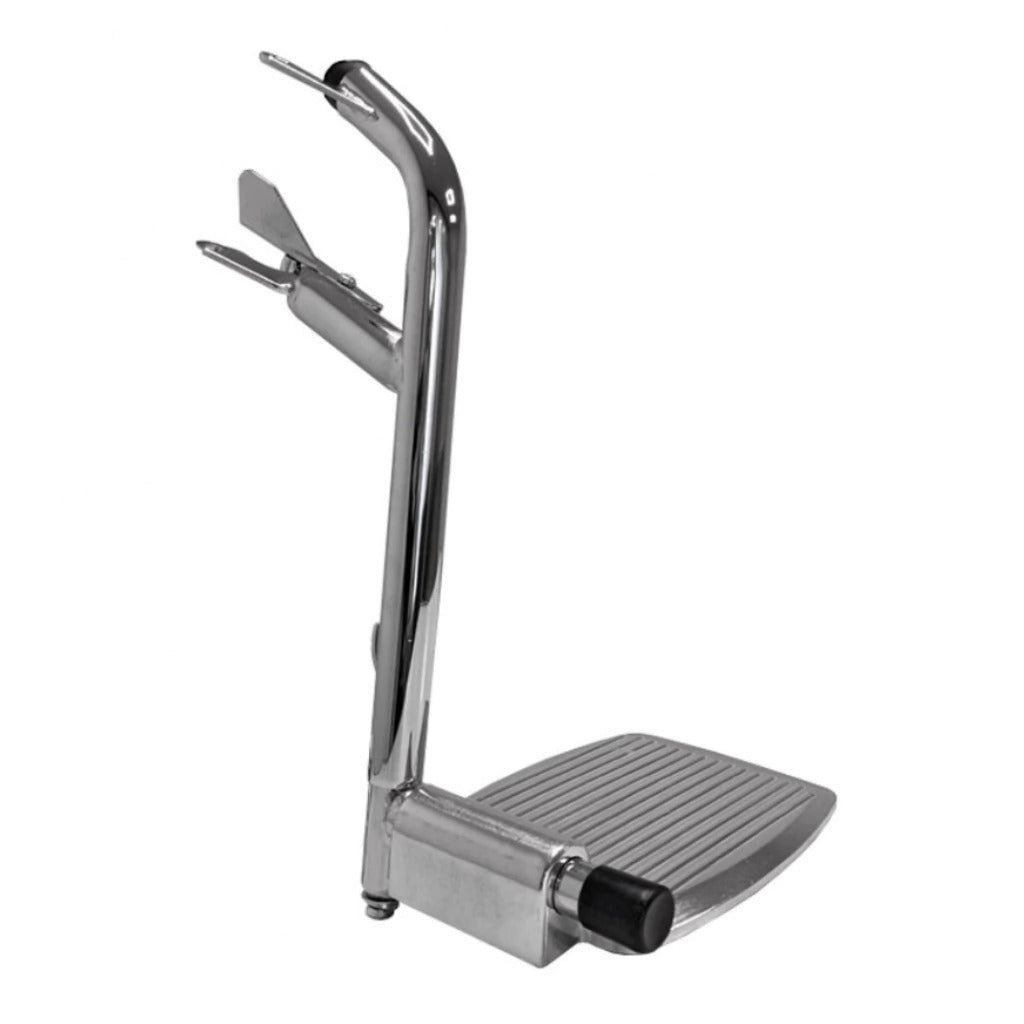 Set de 2 Apoyapies completo Para Silla De Ruedas De Aluminio
