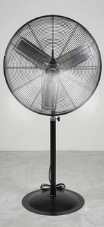 Ventilador de pedestal industrial de 30