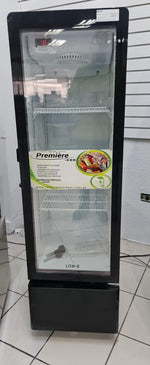 Refrigerador exhibidor vertical de 1 puerta de 5.2 pies cubicos