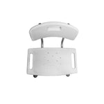 Silla para Ducha con Respaldo y ajustable de altura
