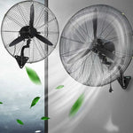 Ventilador de Pared Industrial 30" con Control Remoto
