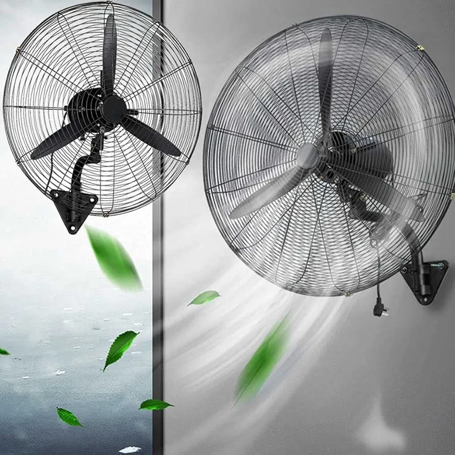 Ventilador de Pared Industrial 30" con Control Remoto
