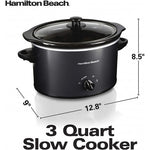 Olla de coccion lenta de 2.5 L MARCA HAMILTON BEACH