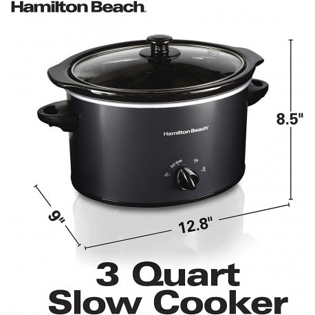Olla de coccion lenta de 2.5 L MARCA HAMILTON BEACH